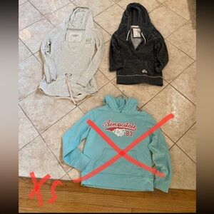abercrombie and fitch  bundle of 2 y2k new size XS jr/women